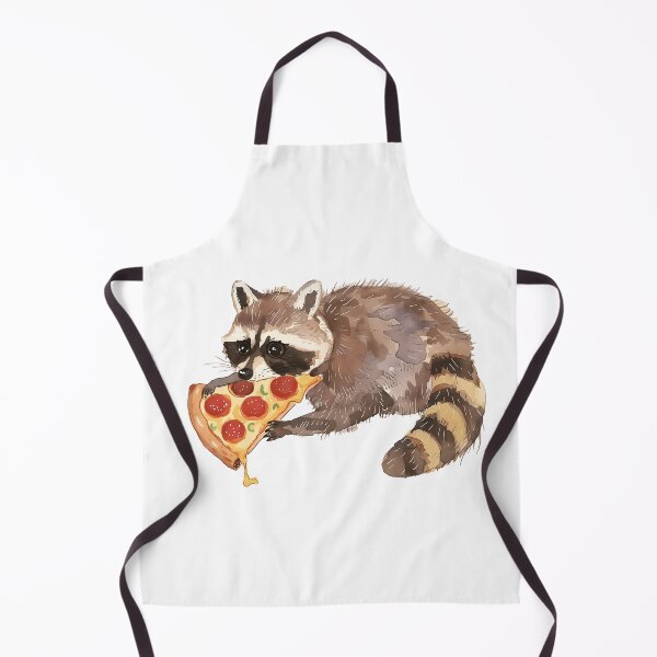 Item preview, Adorable Raccoon Eating Pizza designed and sold by xiao xuans.