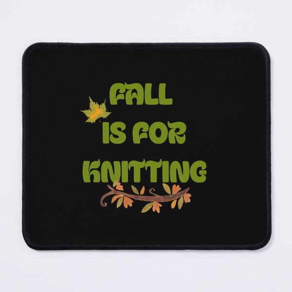 Item preview, Fall is for Knitting designed and sold by Saimia.