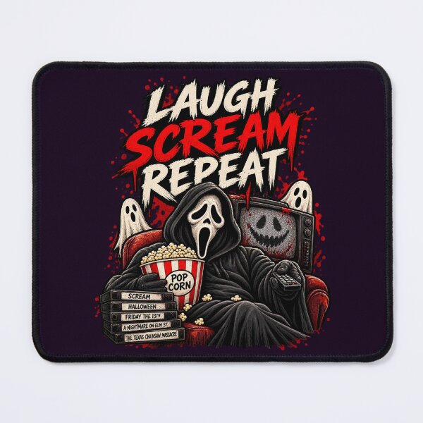 Item preview, Frightday Laugh Scream Repeat designed and sold by FrightDay.