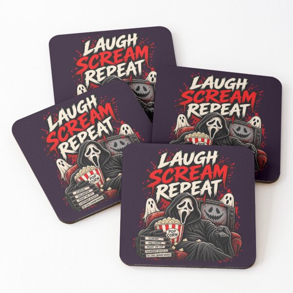 Item preview, Frightday Laugh Scream Repeat designed and sold by FrightDay.