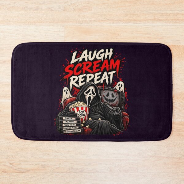Item preview, Frightday Laugh Scream Repeat designed and sold by FrightDay.