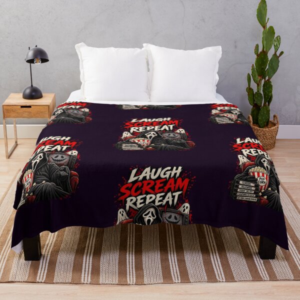Item preview, Frightday Laugh Scream Repeat designed and sold by FrightDay.