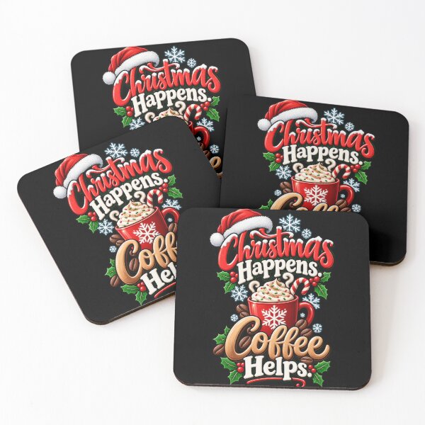 Item preview, Christmas Happens Coffee Helps designed and sold by RockitBaby.