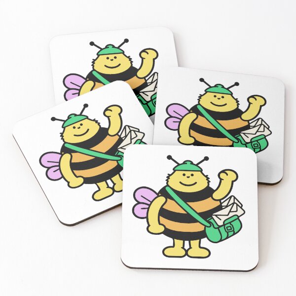 Item preview, Bumblebee Mail Carrier with Letters designed and sold by BysonDesigns.