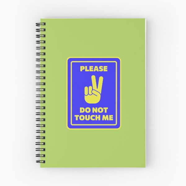 Item preview, Do Not Touch Me Peace Sign   designed and sold by PixellaneArt.