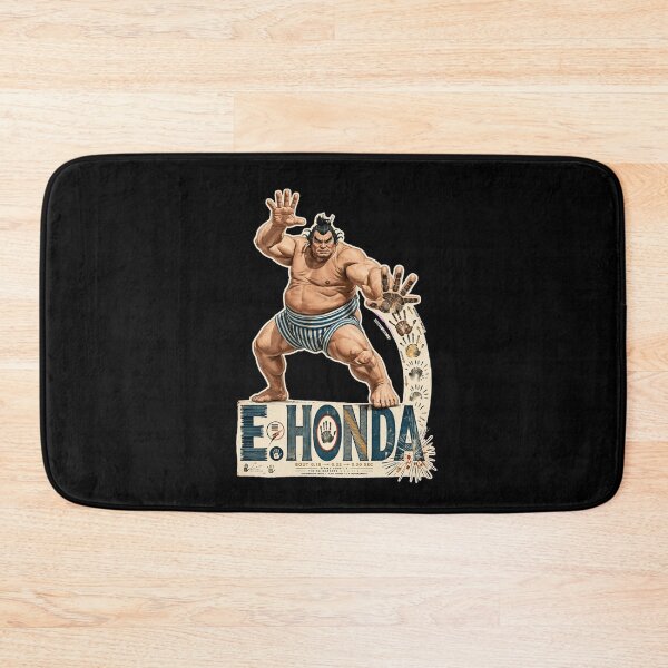 Item preview, E. Honda Street Fighter Design, E. Honda The Sumo Artwork, Street Fighter E. Honda Graphic, E. Honda Fighting Game Art, Hundred Hand Slap, Sumo Headbutt, Arcade Gaming Gift, Capcom Fan Art designed and sold by Typologystudios.