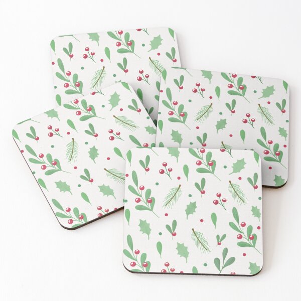 Item preview, Christmas Holy Berry Pattern designed and sold by CraftachicDsgn.