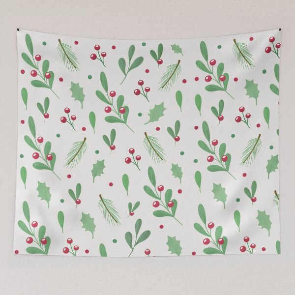 Item preview, Christmas Holy Berry Pattern designed and sold by CraftachicDsgn.