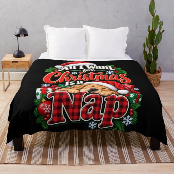 Item preview, All I Want for Christmas Is a Nap designed and sold by RockitBaby.