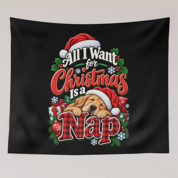 Item preview, All I Want for Christmas Is a Nap designed and sold by RockitBaby.