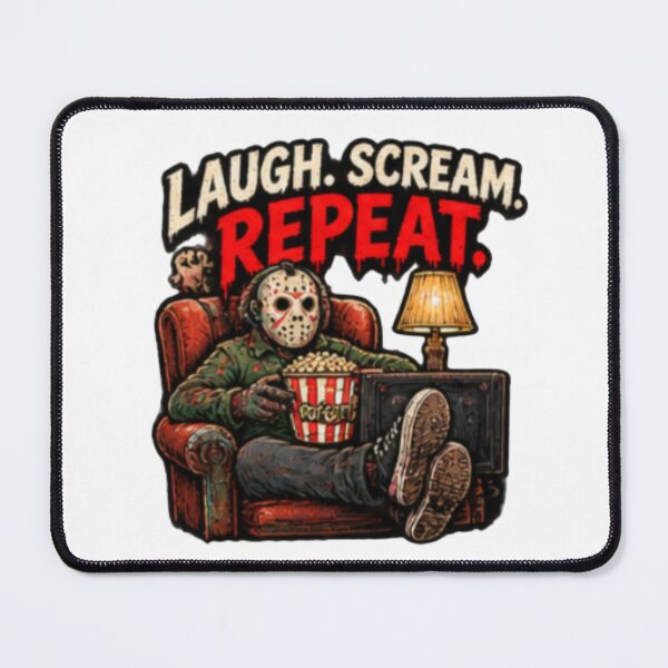 Item preview, Frightday Laugh Scream Repeat designed and sold by FrightDay.