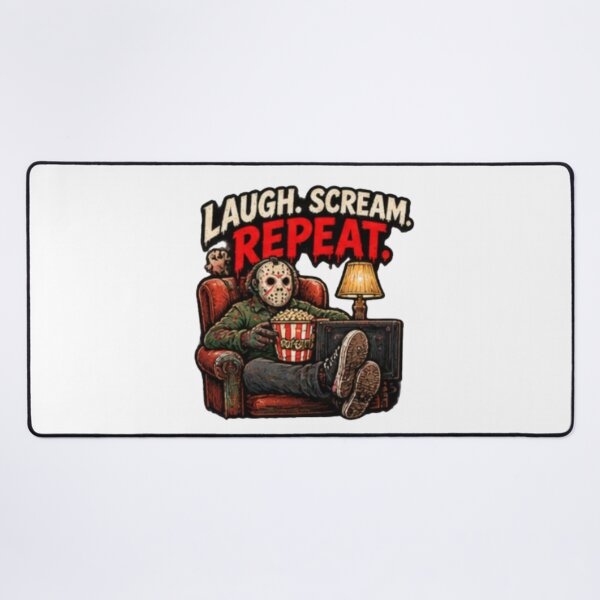 Item preview, Frightday Laugh Scream Repeat designed and sold by FrightDay.