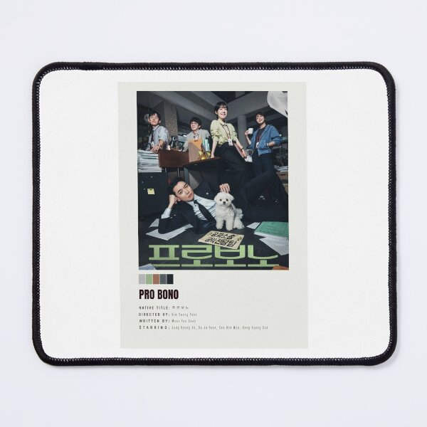 Item preview, Pro Bono - Kdrama Poster designed and sold by Weird Unicorn.