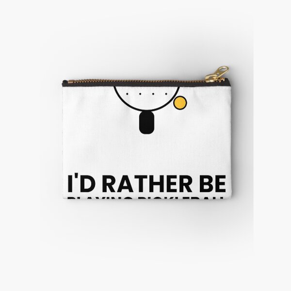 Item preview, Rather Be Playing Pickleball Funny Quote designed and sold by CourtCultureHQ.