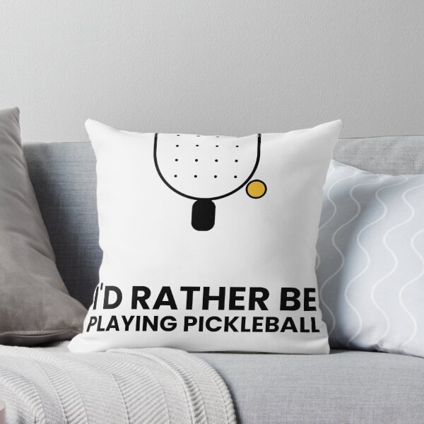 Item preview, Rather Be Playing Pickleball Funny Quote designed and sold by CourtCultureHQ.
