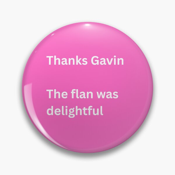 Item preview, Thanks Gavin Flan designed and sold by Awful Rising.