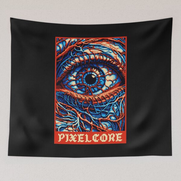 Item preview, Horror Veiny Eye Pixel Art {PIXELCORE} designed and sold by PIXELCORE-TEE.