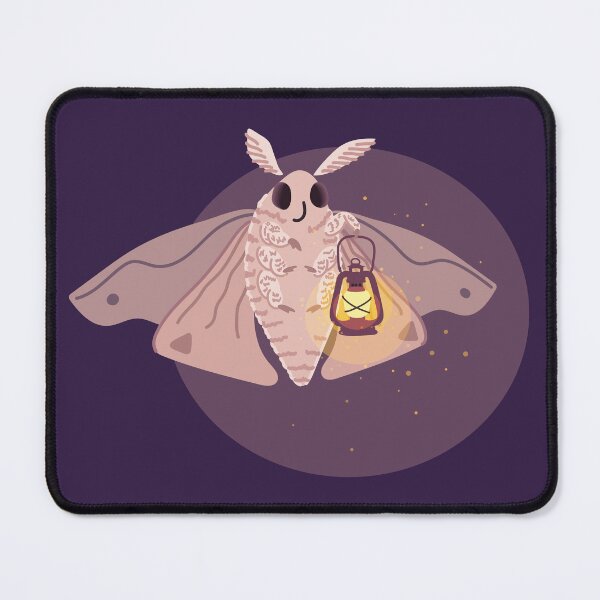 Item preview, Cute Moth With A Lamp designed and sold by SpottedPilot.