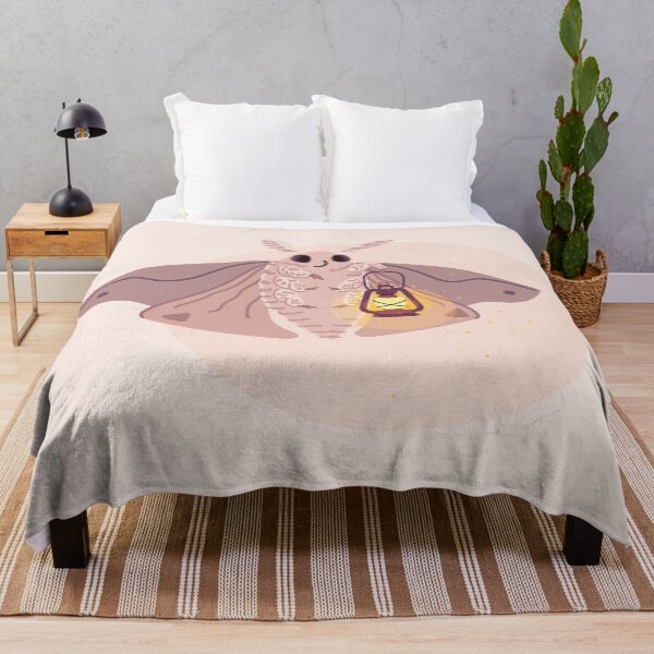 Item preview, Cute Moth With A Lamp designed and sold by SpottedPilot.