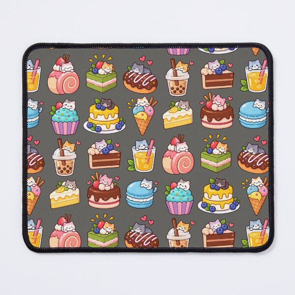 Item preview, Kawaii Cat Dessert Stickers – Cute Japanese Sweets, Cakes, Cupcakes & Ice Cream Aesthetic designed and sold by StickerJas.