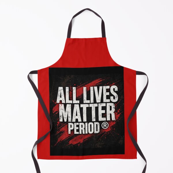 Item preview, All Lives Matter Period® Bold Statement designed and sold by CommunityForAll.