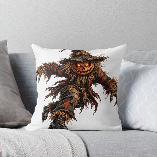 Item preview, Ice Skating Pumpkin Scarecrow Gothic Horror Fantasy designed and sold by Addy77shop.