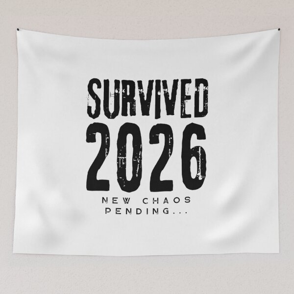 Item preview, Survived 2026 New Chaos Pending - Funny Survivor Collection designed and sold by Artycom.