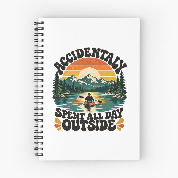 Item preview, Accidentally Spent All Day Outside Vintage Kayaking Adventure designed and sold by urbinet.