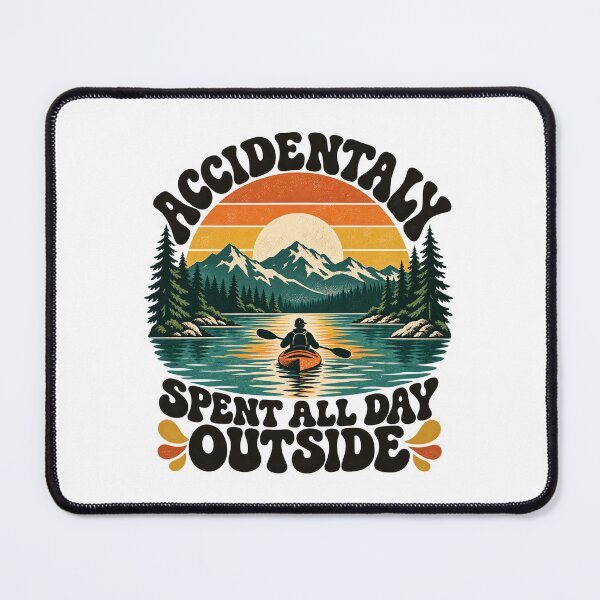 Item preview, Accidentally Spent All Day Outside Vintage Kayaking Adventure designed and sold by urbinet.
