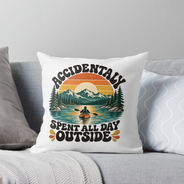 Item preview, Accidentally Spent All Day Outside Vintage Kayaking Adventure designed and sold by urbinet.