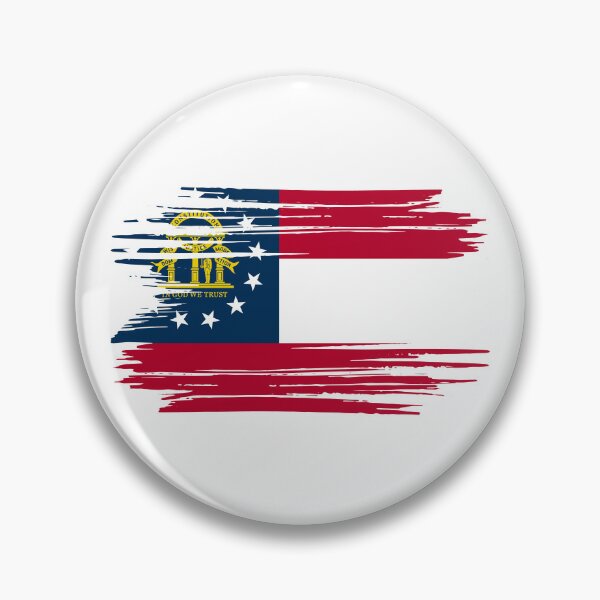 Item preview, Georgia Distressed Flag Veteran Gift Military Pride GA designed and sold by shitpostee.