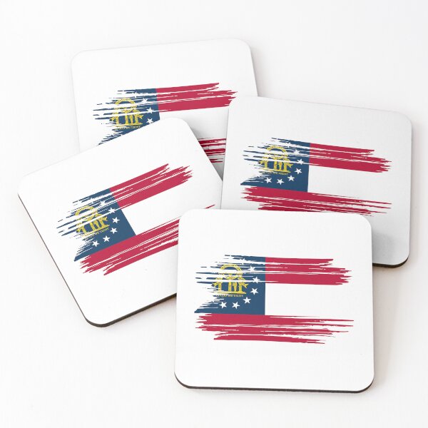 Item preview, Georgia Distressed Flag Veteran Gift Military Pride GA designed and sold by shitpostee.