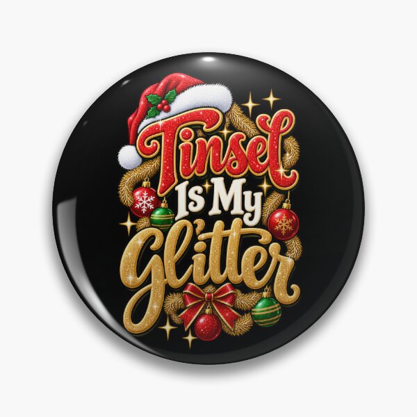 Item preview, Tinsel Is My Glitter designed and sold by RockitBaby.