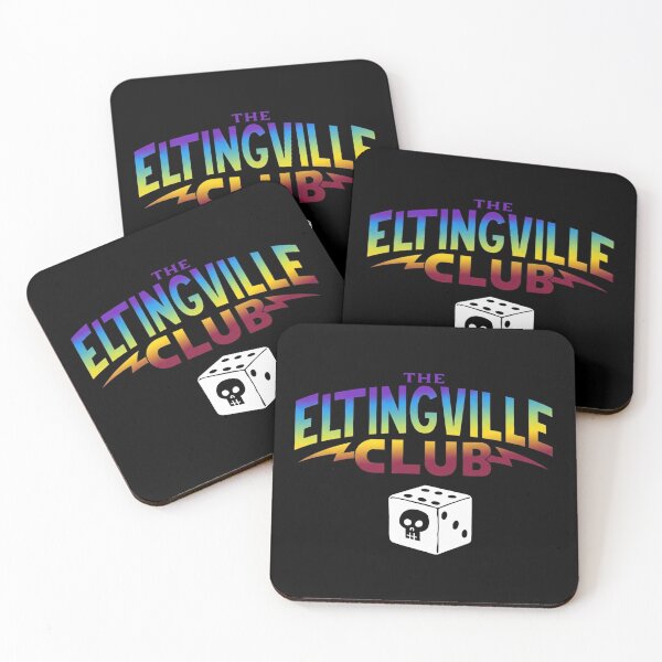 Item preview, ELTINGVILLE CLUB (logo + dice) designed and sold by frikybomb.