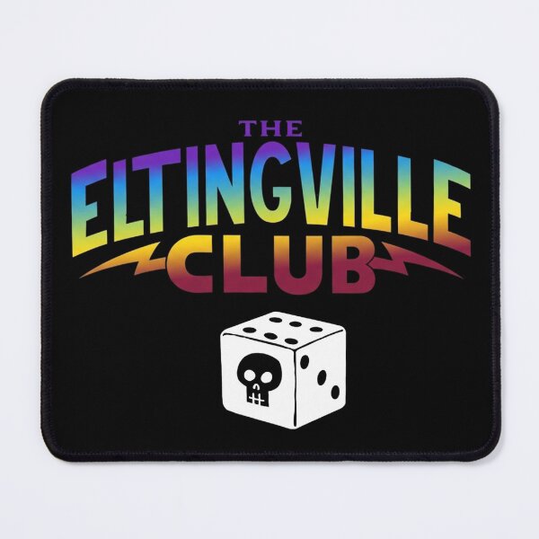Item preview, ELTINGVILLE CLUB (logo + dice) designed and sold by frikybomb.