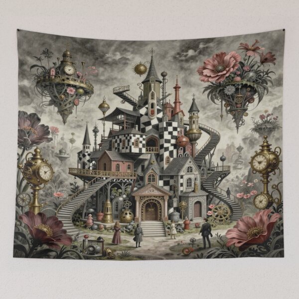 Item preview, Monumental Steampunk Dream‑Clockwork Vision designed and sold by FotoworldEdel.