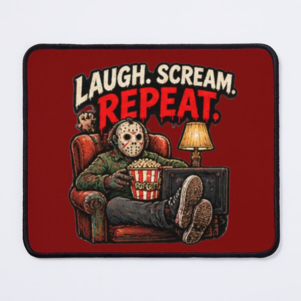 Item preview, Frightday Laugh Scream Repeat designed and sold by FrightDay.