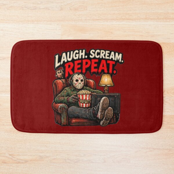 Item preview, Frightday Laugh Scream Repeat designed and sold by FrightDay.