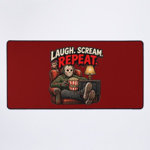 Item preview, Frightday Laugh Scream Repeat designed and sold by FrightDay.