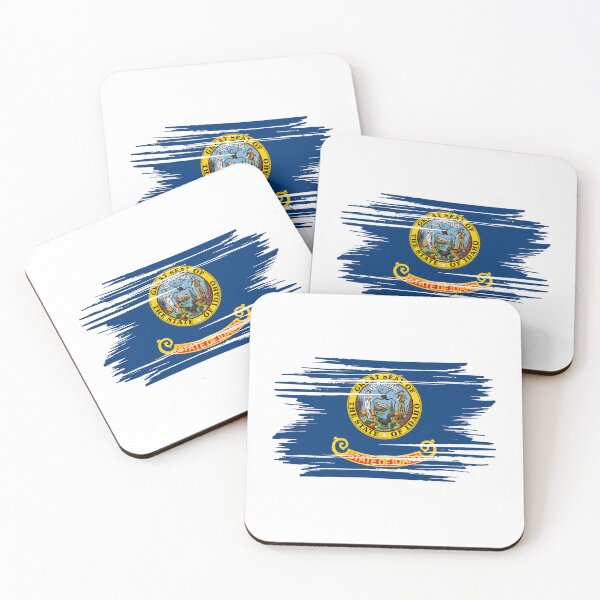 Item preview, Idaho Distressed Flag Veteran Gift Military Pride ID designed and sold by shitpostee.