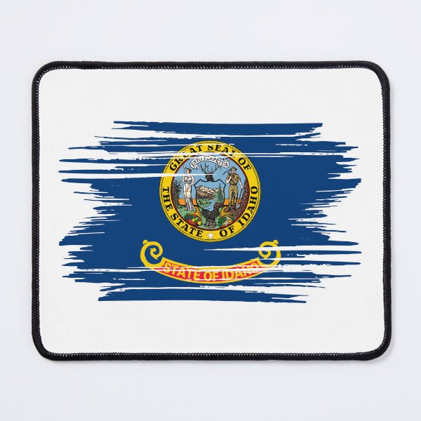 Item preview, Idaho Distressed Flag Veteran Gift Military Pride ID designed and sold by shitpostee.