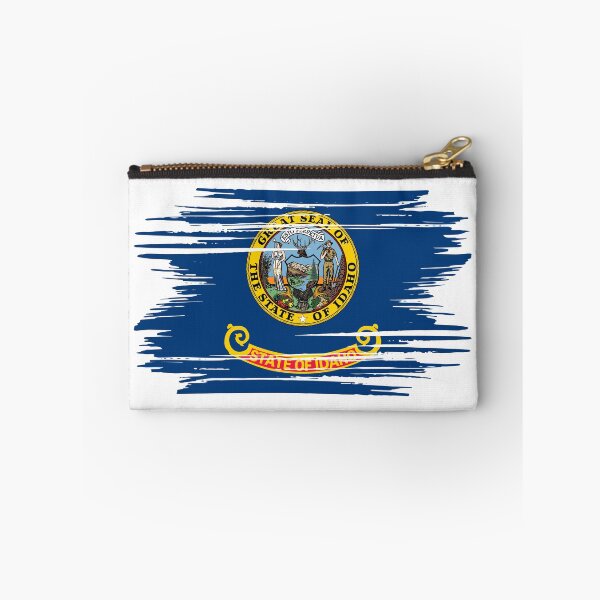 Item preview, Idaho Distressed Flag Veteran Gift Military Pride ID designed and sold by shitpostee.