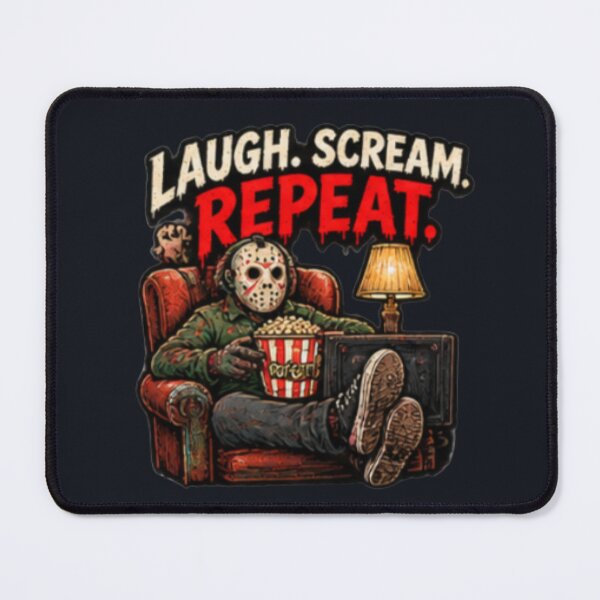 Item preview, Frightday Laugh Scream Repeat designed and sold by FrightDay.