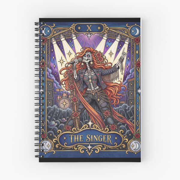 Item preview, The Singer Tarot Card Sticker designed and sold by MOI-HoldingsLLC.
