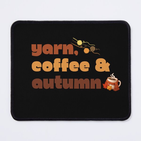 Item preview, Yarn, Coffee and Autumn designed and sold by Saimia.