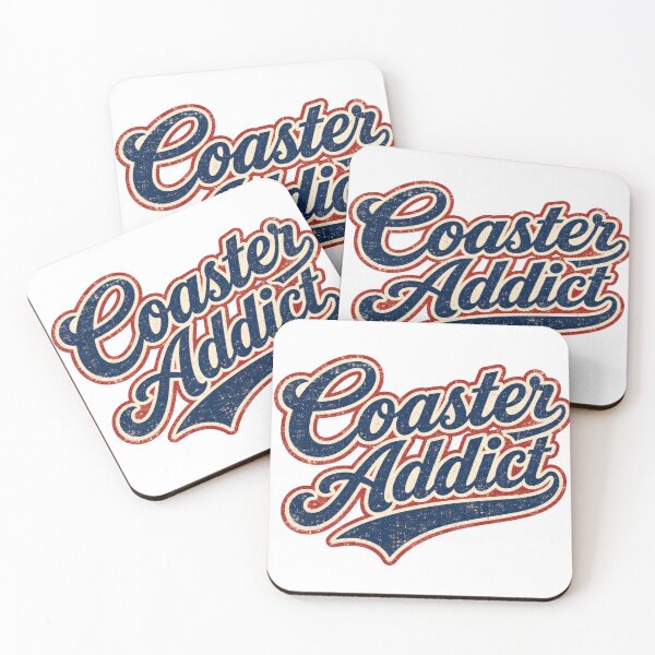 Item preview, Coaster Addict - Roller Coaster Fan Design designed and sold by NicheWearStudio.