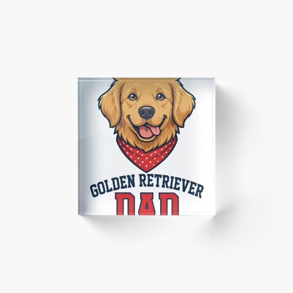 Item preview, Golden Retriever Dad Dog Lover T-Shirt designed and sold by EverydayBadge.