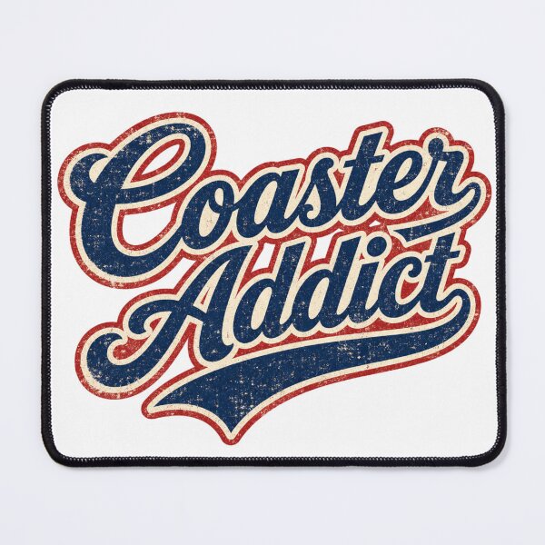 Item preview, Coaster Addict - Roller Coaster Fan Design designed and sold by NicheWearStudio.