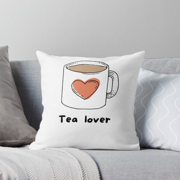 Item preview, Tea Lover - Cute Heart Mug Minimalist Tea designed and sold by PreetPunjabArt.