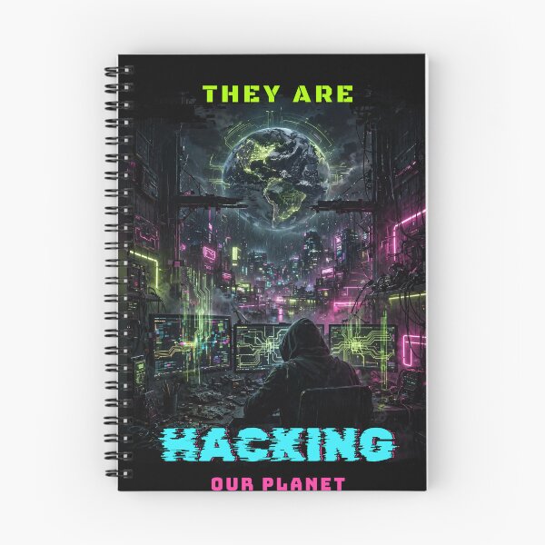 Item preview, They Are Hacking Our Planet designed and sold by FitEnvy.